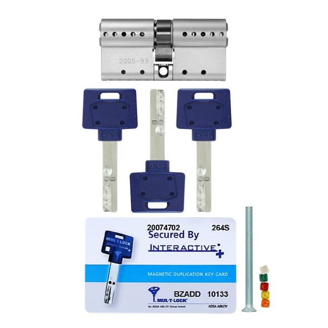 Циліндр MUL-T-LOCK DIN_MOD_KK *INTERACTIVE+ 66 NST 33x33 CAM30 3KEY DND3D_BLUE_INS 264S+ BOX_S Циліндр MUL-T-LOCK DIN_MOD_KK *INTERACTIVE+ 66 NST 33x33 CAM30 3KEY DND3D_BLUE_INS 264S+ BOX_S