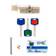Циліндр MUL-T-LOCK DIN_KT XP *MT5+ 90 NST 40x50T TO_NST CAM30 3KEY DND5I_BLUE_INS_47mm 948B BOX_M