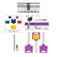 Цилиндр Mul-t-lock DIN MOD KK *ClassicPro 80 NST 40x40 CAM30 3KEY DND3D PURPLE INS 4867 BOX S