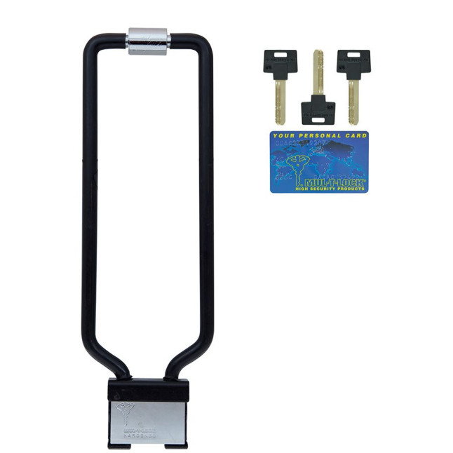 Замок Mul-t-lock MOTO 61/15 Black 006 3KEY DND Black Замок Mul-t-lock MOTO 61/15 Black 006 3KEY DND Black