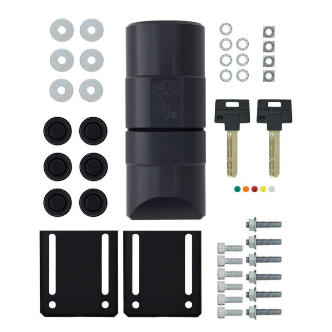 Замок Mul-t-lock VAN ARMADLOCK Black навесной на дверь автомобиля 006 2KEY Замок Mul-t-lock VAN ARMADLOCK Black навесной на дверь автомобиля 006 2KEY