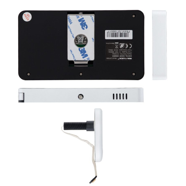 Відеовічко MUL-T-LOCK GOTU+ 3202 Chrome для дверей