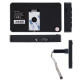 Видеоглазок Mul-t-lock GOTU+ 5140 Black для дверей