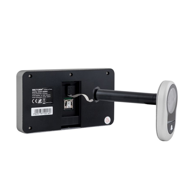 Відеовічко MUL-T-LOCK GOTU+ 3202 Gray для дверей