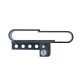 Замок Mul-t-lock VAN CONTAINER Black накладной на дверь контейнера 115S 1KEY Замок Mul-t-lock VAN CONTAINER Black накладной на дверь контейнера 115S 1KEY