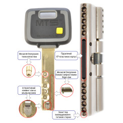 Цилиндр Mul-t-lock DIN MOD KT *MT5+ 100 NST 35x65T TO SB CGW 3KEY DND5I BLUE INS 948B BOX S Цилиндр Mul-t-lock DIN MOD KT *MT5+ 100 NST 35x65T TO SB CGW 3KEY DND5I BLUE INS 948B BOX S