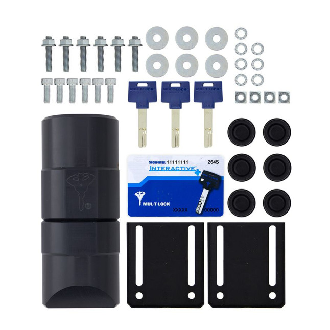 Замок Mul-t-lock VAN ARMADLOCK Black навесной на дверь автомобиля 223G+ 3KEY DND3D BLUE Замок Mul-t-lock VAN ARMADLOCK Black навесной на дверь автомобиля 223G+ 3KEY DND3D BLUE