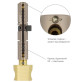 Циліндр MUL-T-LOCK DIN_MOD_KT *INTERACTIVE+ 110 NST 60ix50T TO_SBM CAM30 CLIQ M/S 223S+ BOX_S