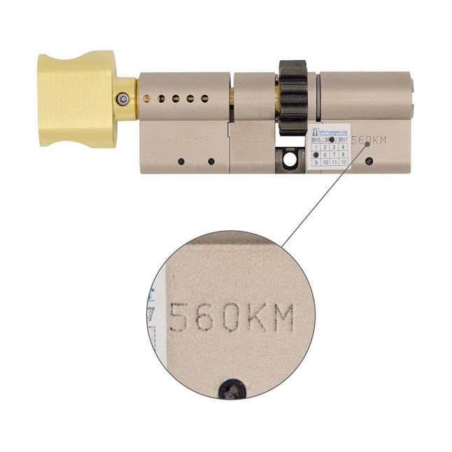 Цилиндр Mul-t-lock DIN MOD KT *Interactive+ 90 NST 40ix50T TO SBM CGW Cliq M/S 223S+ BOX S