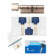 Циліндр MUL-T-LOCK DIN_MOD_KT *INTERACTIVE+ 106 NST 75x31T TO_NST CAM30 3KEY DND3D_BLUE_INS 264S+ BOX_S