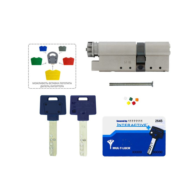 Цилиндр Mul-t-lock DIN MOD KT *Interactive+ 76 NST 45Zx31 CAM30 Enter 2KEY DND3D BLUE INS 264S+ BOX Цилиндр Mul-t-lock DIN MOD KT *Interactive+ 76 NST 45Zx31 CAM30 Enter 2KEY DND3D BLUE INS 264S+ BOX