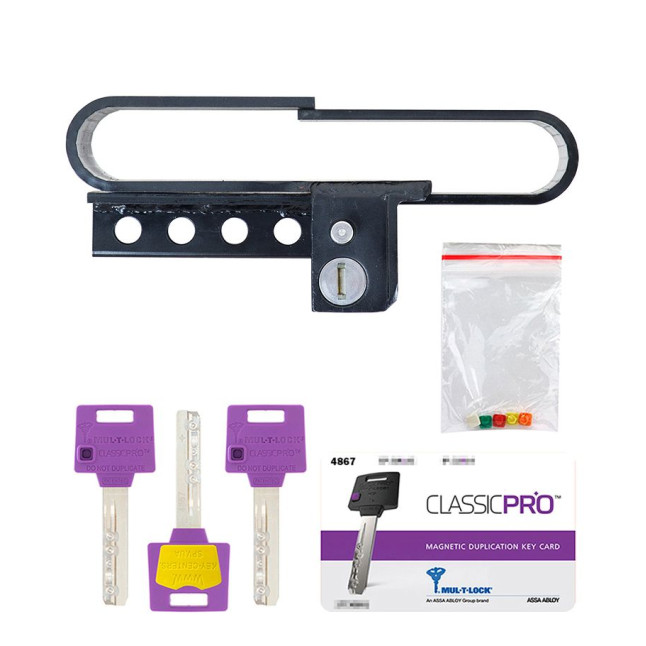 Замок Mul-t-lock VAN CONTAINER Black накладной на дверь контейнера 4867 3KEY DND3D PURPLE INS Замок Mul-t-lock VAN CONTAINER Black накладной на дверь контейнера 4867 3KEY DND3D PURPLE INS