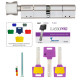 Циліндр MUL-T-LOCK DIN_MOD_KT *ClassicPro 91 NST 60x31T TO_NST CAM30 3KEY DND3D_PURPLE_INS 4867 BOX_S
