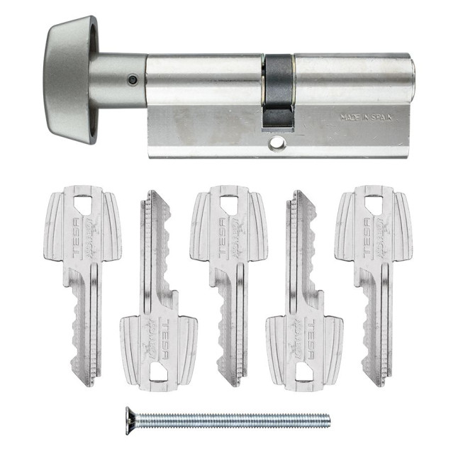 Циліндр TESA DIN_KT TE5 70 N 35x35T TT_NP CAM30 5KEY TE5_B BOX_T