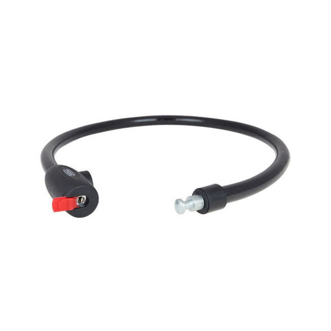 Замок Tokoz MOTO Black с тросом 100 см 2KEY ТК8 