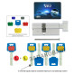 Циліндр VEGA DIN_KT VP-7 76 NST 33x43T TO_NST CAM0 VIP_CONTROL 1KEY+5KEY VEGA3D_BLUE_INS V07 BOX_V