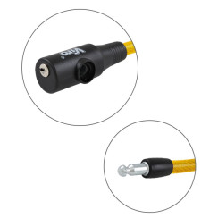 Замок VIRO MOTO ELBA с тросом 45 см 2KEY Замок VIRO MOTO ELBA с тросом 45 см 2KEY