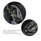 Замок VIRO MOTO BLINDATO EXTREME STAINLESS_STEEL 3KEY 83мм