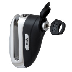 Замок VIRO MOTO HAMMER STAINLESS STEEL 2KEY Замок VIRO MOTO HAMMER STAINLESS STEEL 2KEY