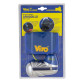 Замок VIRO MOTO ARMADILLO STAINLESS_STEEL 3KEY