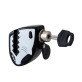 Замок VIRO MOTO SHARK BLACK/WHITE 2KEY Замок VIRO MOTO SHARK BLACK/WHITE 2KEY