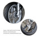 Замок VIRO MOTO SHARK BLACK/WHITE 2KEY Замок VIRO MOTO SHARK BLACK/WHITE 2KEY