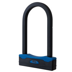 Замок VIRO MOTO SEZIONE BLACK 2KEY 180мм