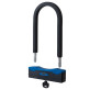 Замок VIRO MOTO SEZIONE BLACK 2KEY 180мм