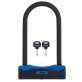 Замок VIRO MOTO SEZIONE BLACK 2KEY 180мм