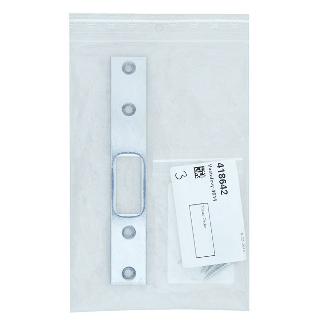 Обратная планка Abloy 4614 прямая UNIV SCAND ST/CR 24x152x5мм Обратная планка Abloy 4614 прямая UNIV SCAND ST/CR 24x152x5мм