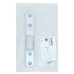 Обратная планка Abloy 4614 прямая UNIV SCAND ST/CR 24x152x5мм Обратная планка Abloy 4614 прямая UNIV SCAND ST/CR 24x152x5мм