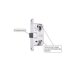 Замок врезной Abloy 1-WAY FIN 9456 CR RIGHT ВЅ45мм 69мм w/o SP Замок врезной Abloy 1-WAY FIN 9456 CR RIGHT ВЅ45мм 69мм w/o SP