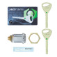 Замок для оборудования Abloy CL100 22мм 22,5 мм 11 DISCS CR SENTRY 2KEY STR B BA66XX RIGHT PB Замок для оборудования Abloy CL100 22мм 22,5 мм 11 DISCS CR SENTRY 2KEY STR B BA66XX RIGHT PB