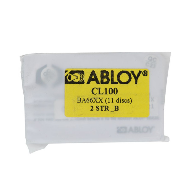 Замок для оборудования Abloy CL100 22мм 22,5 мм 11 DISCS CR SENTRY 2KEY STR B BA66XX RIGHT PB Замок для оборудования Abloy CL100 22мм 22,5 мм 11 DISCS CR SENTRY 2KEY STR B BA66XX RIGHT PB