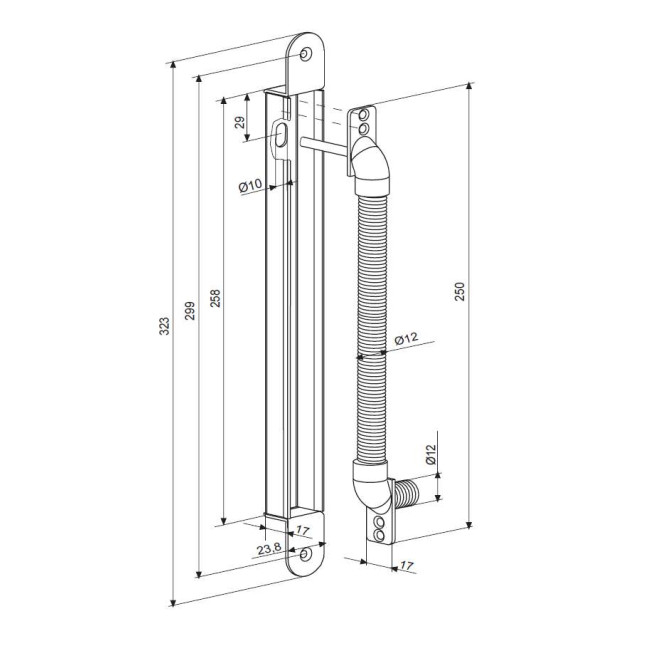 Кабелепроход Abloy EA 280 Кабелепроход Abloy EA 280