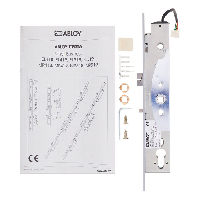 Замок электромеханический Abloy EL 418 ВЅ35мм 92мм FP24 SS UNIV DIN CERTА MOT 12-24V PANIC FUNCTION Замок электромеханический Abloy EL 418 ВЅ35мм 92мм FP24 SS UNIV DIN CERTА MOT 12-24V PANIC FUNCTION