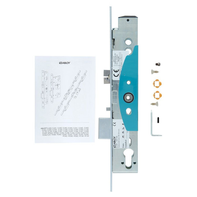 Замок электромеханический Abloy EL 461 ВЅ30мм 92мм FP24 SS UNIV DIN SOL 12-24V NC/NO EI EL442/443 