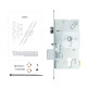 Замок електромеханічний ABLOY EL 560 BS55мм 72мм FP24 SS UNIV DIN SOL 12-24V NC/NO PANIC_FUNCTION EI EL540/541