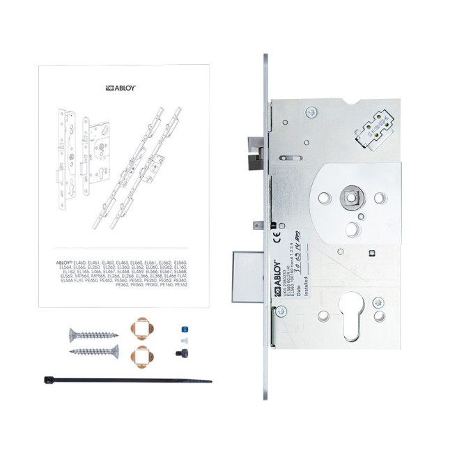 Замок електромеханічний ABLOY EL 560 BS60мм 72мм FP24 RS UNIV DIN SOL 12-24V NC/NO PANIC_FUNCTION EI EL540/541
