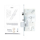 Замок электромеханический Abloy EL 561 ВЅ55мм 72мм FP24 RS UNIV DIN SOL 12-24V NC/NO EI EL542/543 