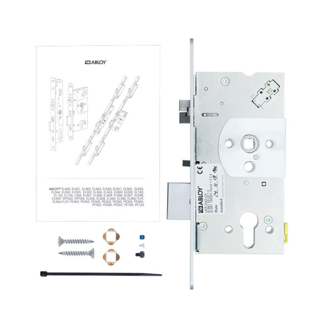 Замок электромеханический Abloy EL 561 ВЅ55мм 72мм FP20 RA L1.3 DIN SOL 12-24V NC/NO EI EL542/543 
