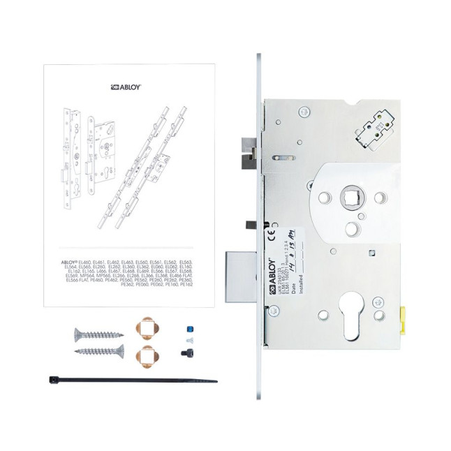 Замок электромеханический Abloy EL 561 ВЅ65мм 72мм FP20 RA L1.3 DIN SOL 12-24V NC/NO EI EL542/543 