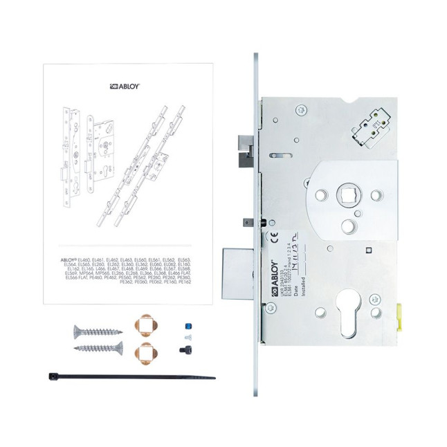 Замок электромеханический Abloy EL 561 ВЅ65мм 72мм FP20 RA R2.4 DIN SOL 12-24V NC/NO EI EL542/543 
