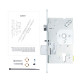 Замок электромеханический Abloy EL 561 ВЅ65мм 72мм FP20 RA R2.4 DIN SOL 12-24V NC/NO EI EL542/543 