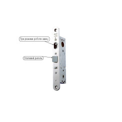 Замок врезной Abloy 1-WAY FIN LC302 CR LEFT BS30,5мм 115мм w/o SP Замок врезной Abloy 1-WAY FIN LC302 CR LEFT BS30,5мм 115мм w/o SP