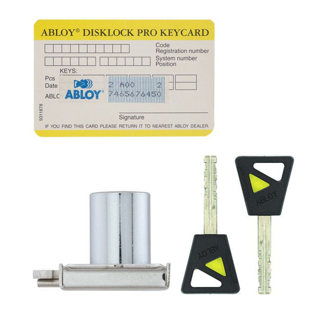 Замок меблевий ABLOY OF205 20мм 25,0мм 11_DISCS CR DISCLOCK_PRO 2KEY DLP_D 2A00 BOX