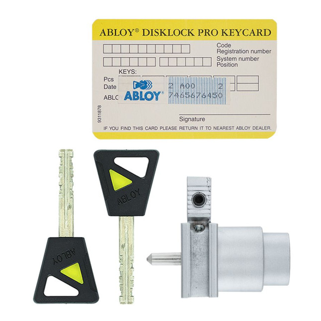 Замок меблевий ABLOY OF405 18мм 11_DISCS MCR DISCLOCK_PRO 2KEY DLP_D 2A00 BOX