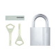 Замок навісний ABLOY PL330 CLASSIC 2KEY CLS_C NR_shackle 25мм 8мм BOX