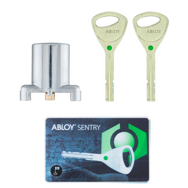 Цилиндр Abloy SC610 20мм 9 DISCS CR SENTRY 2KEY STR B BB66EE PB Цилиндр Abloy SC610 20мм 9 DISCS CR SENTRY 2KEY STR B BB66EE PB