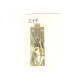 Замок депозитний ABLOY SC211 20мм 9_DISCS CR CLASSIC M/S+2KEY CLS_C UNIV PB